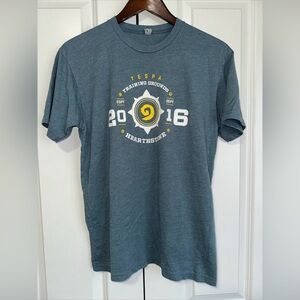 Next Level Apparel Tespa Training Grounds 2016 Hearthstone Tournament T Shirt M